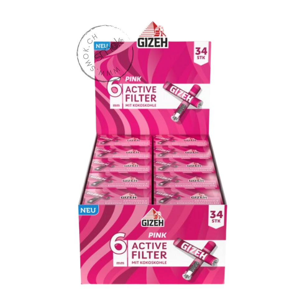 Active Filter Pink 6mm (34 Stk.)