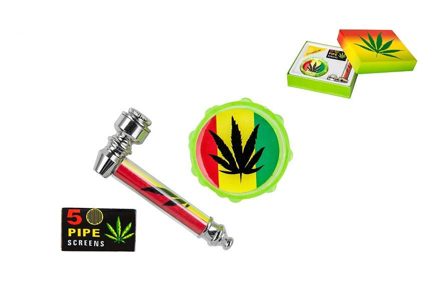Pipe Set Canabis Smal