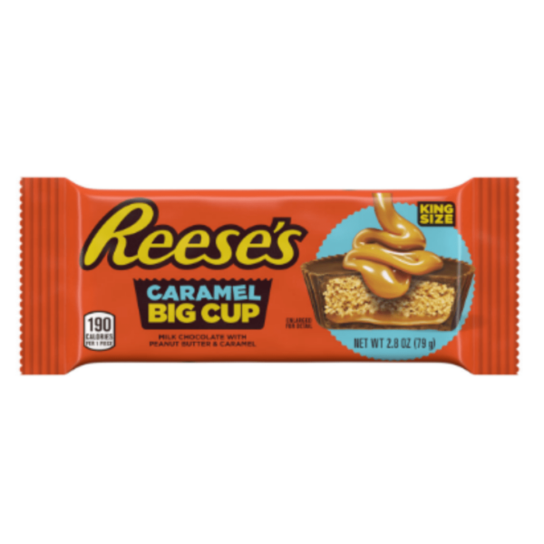 Reese’s Caramel Big Cup King Size 79g / 16 Pcs (2.8oz)