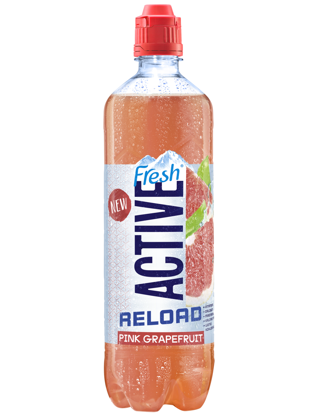Adelholzener Fresh Active Reload Pink Grapefruit 8 x 750ml DPG