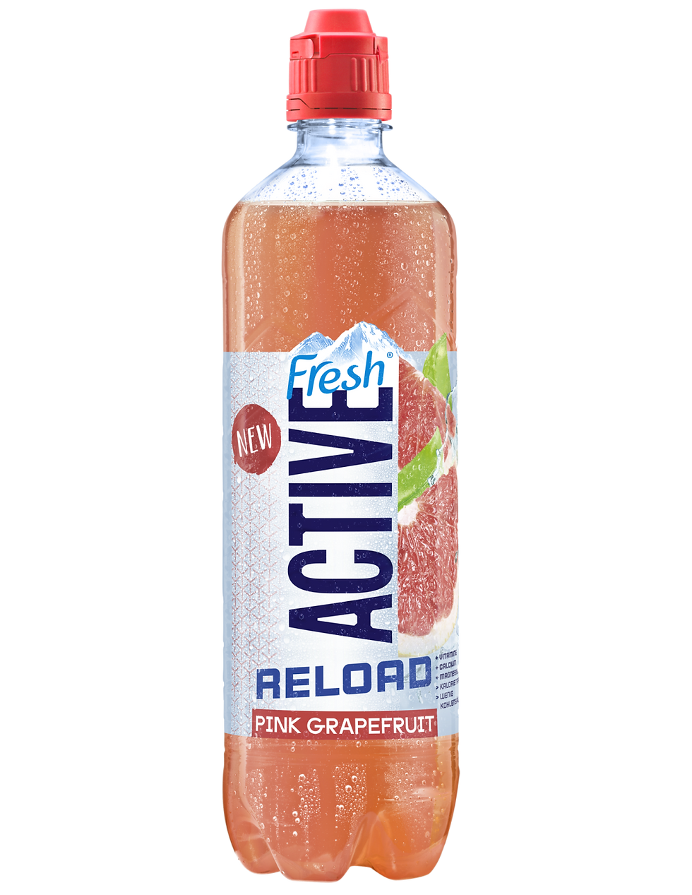 Adelholzener Fresh Active Reload Pink Grapefruit 8 x 750ml DPG
