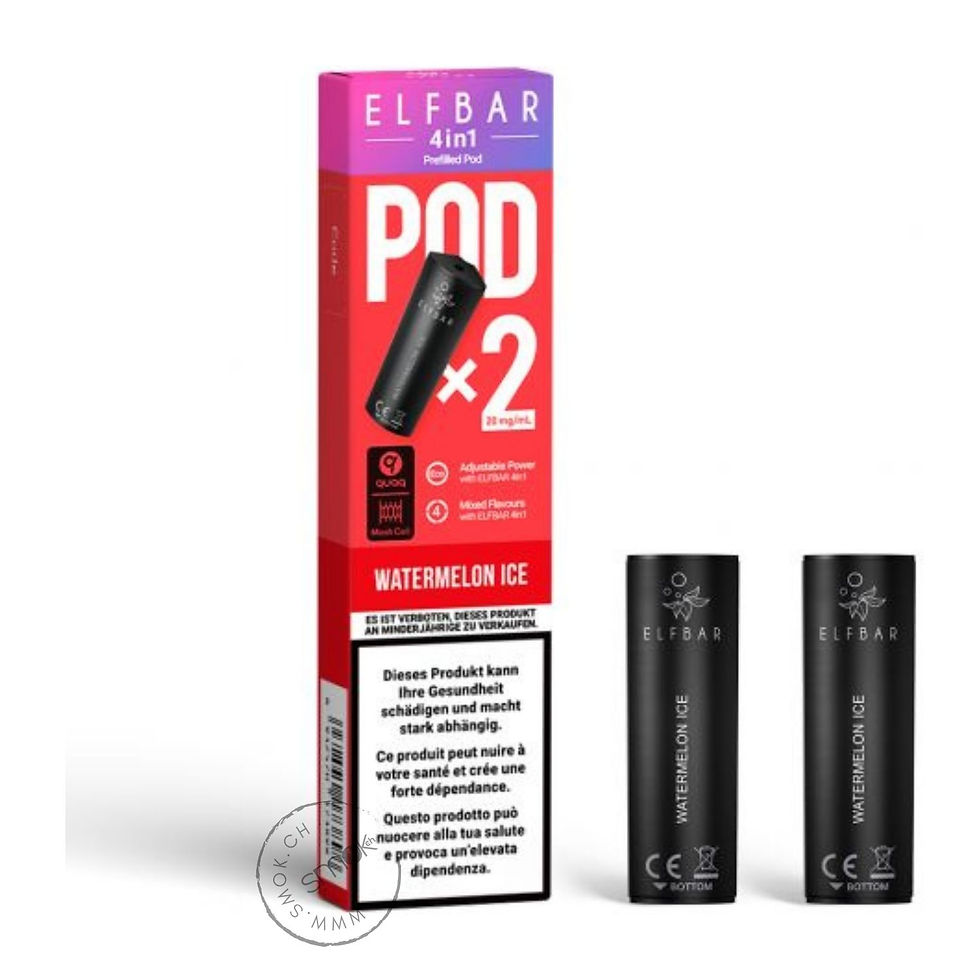 4 in 1 Prefilled Pods Watermelon Ice