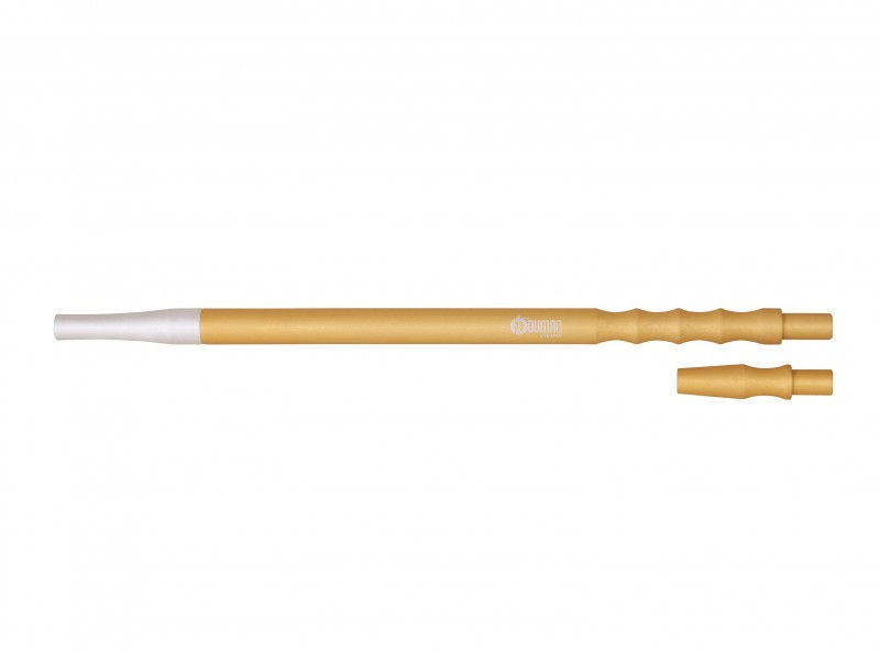 Mundstück Aluminium 40cm Gold