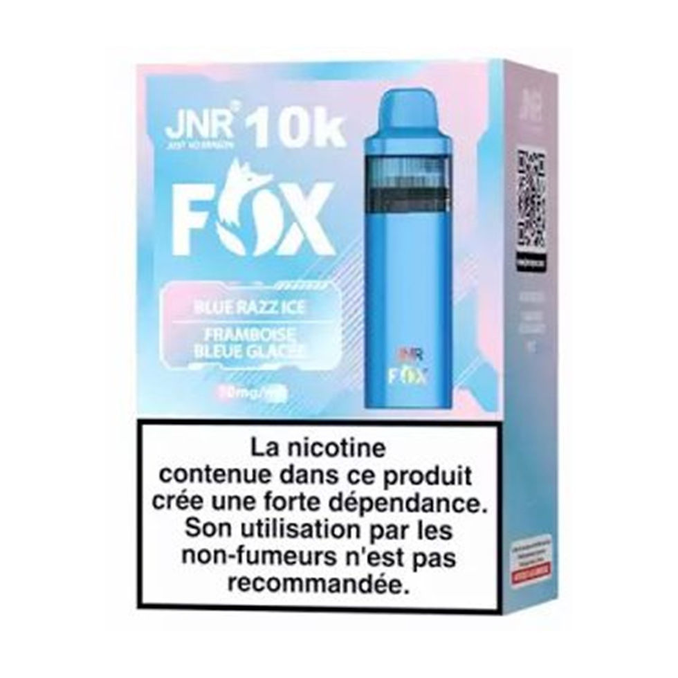 Fox 10K, Blue Razz Ice