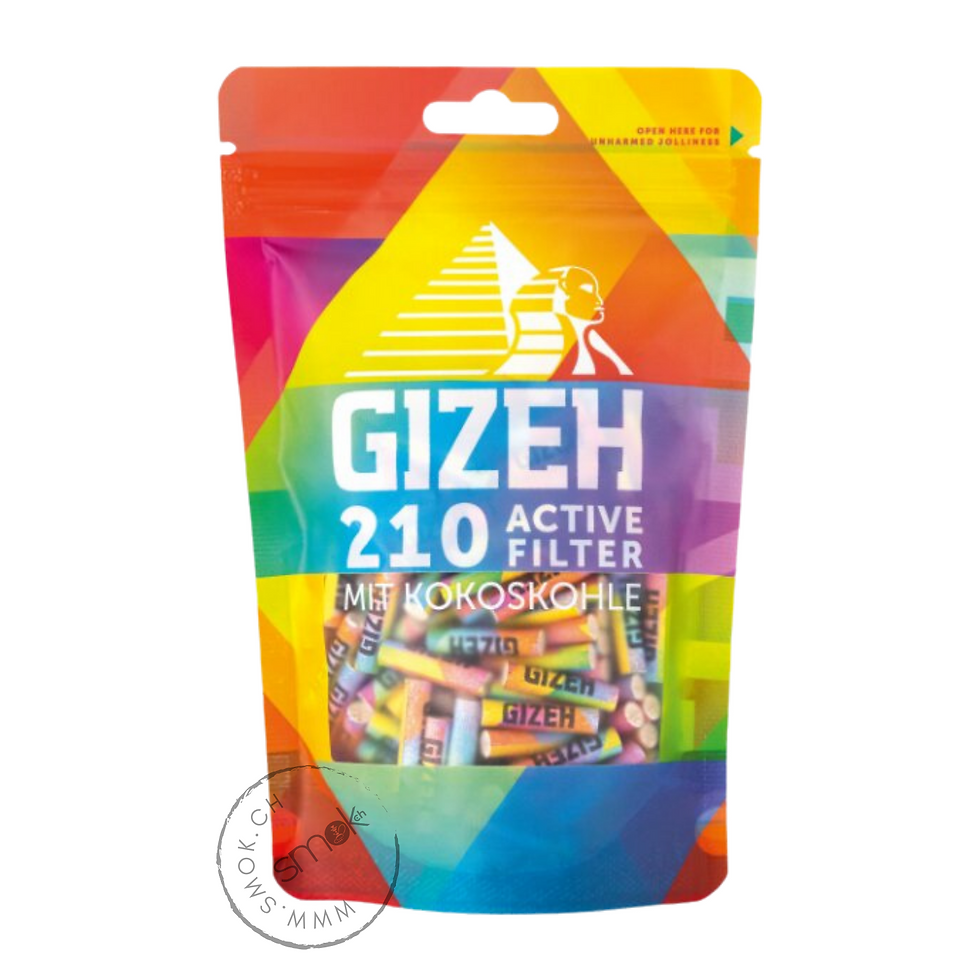 Aktivkohlefilter Rainbow 6mm (210 Stk.)