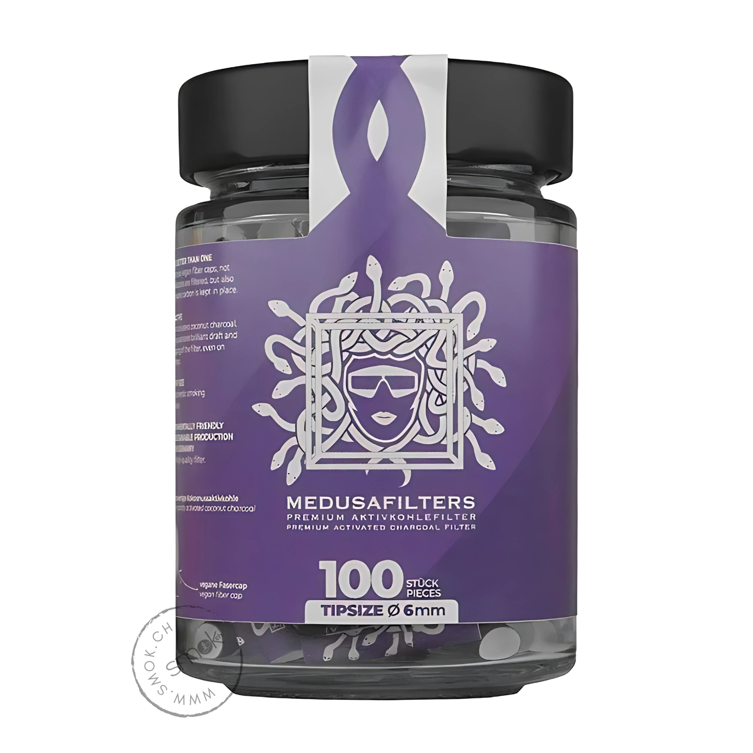 Aktivkohlefilter Violet (100 Stk.)