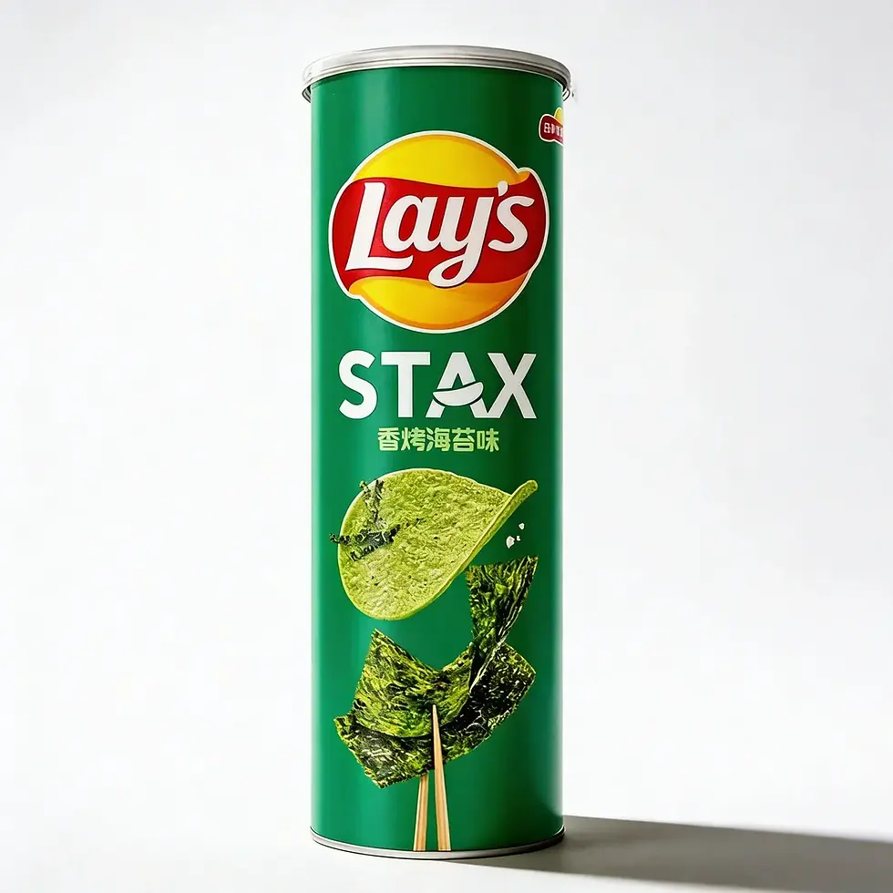 Lays Stax Gerösteter Seetang 24 x 90g (Importiert Asien)