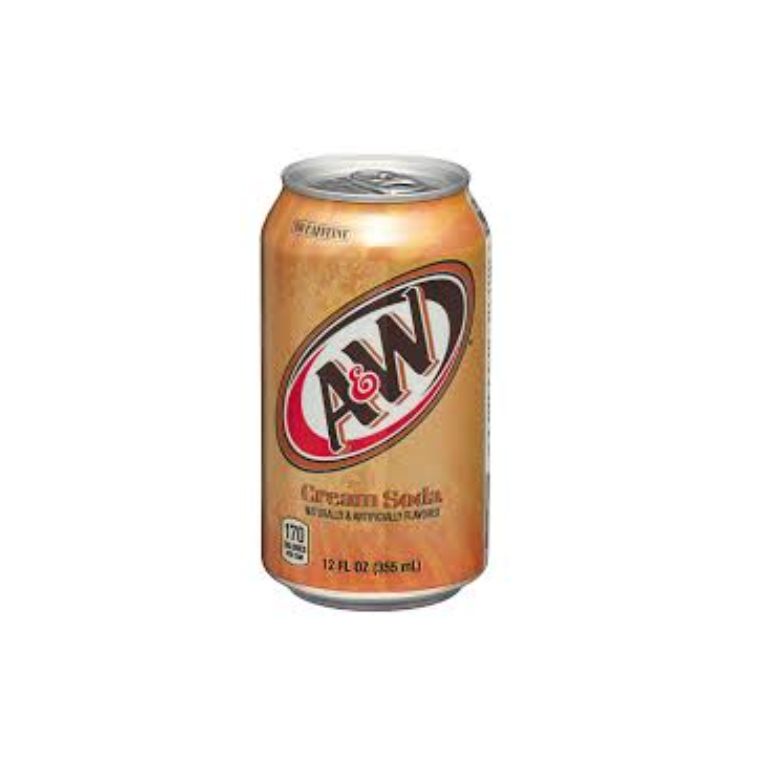 A & W – Cream Soda 12 x 355ml