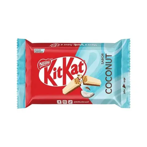Kit Kat Kokosnuss 24 x 41,5g Hergestellt in Brasilien