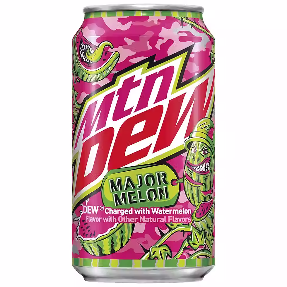 Mountain Dew Major Melon 12 x 12oz