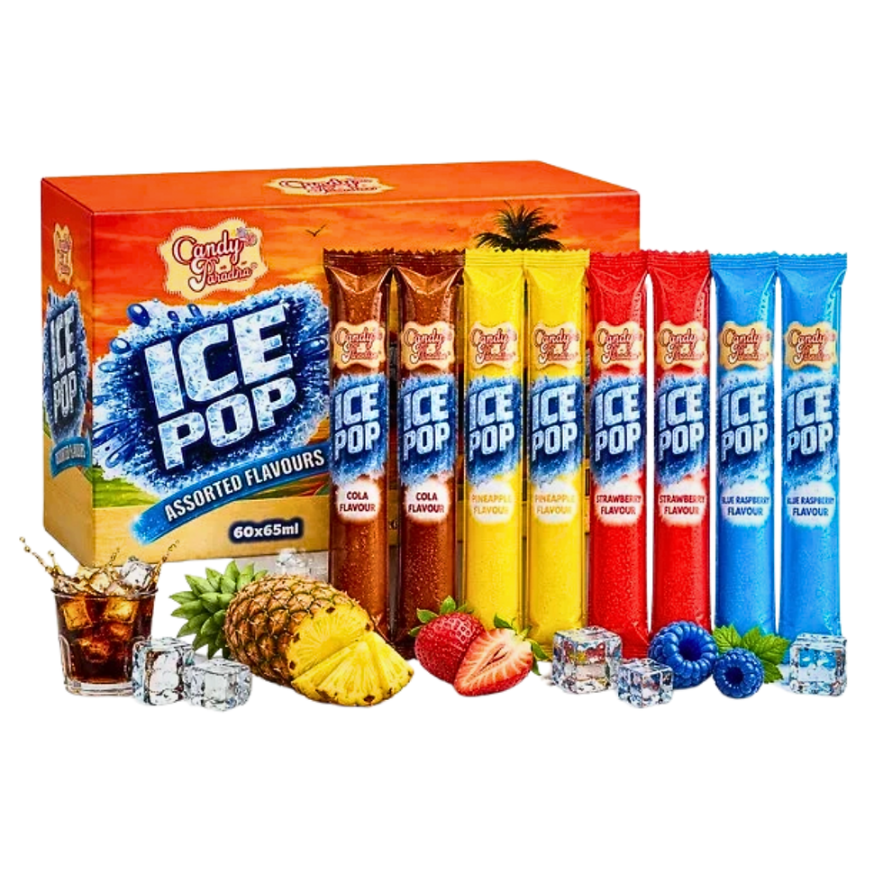 Candy Paradise Ice Pops 60x65ml