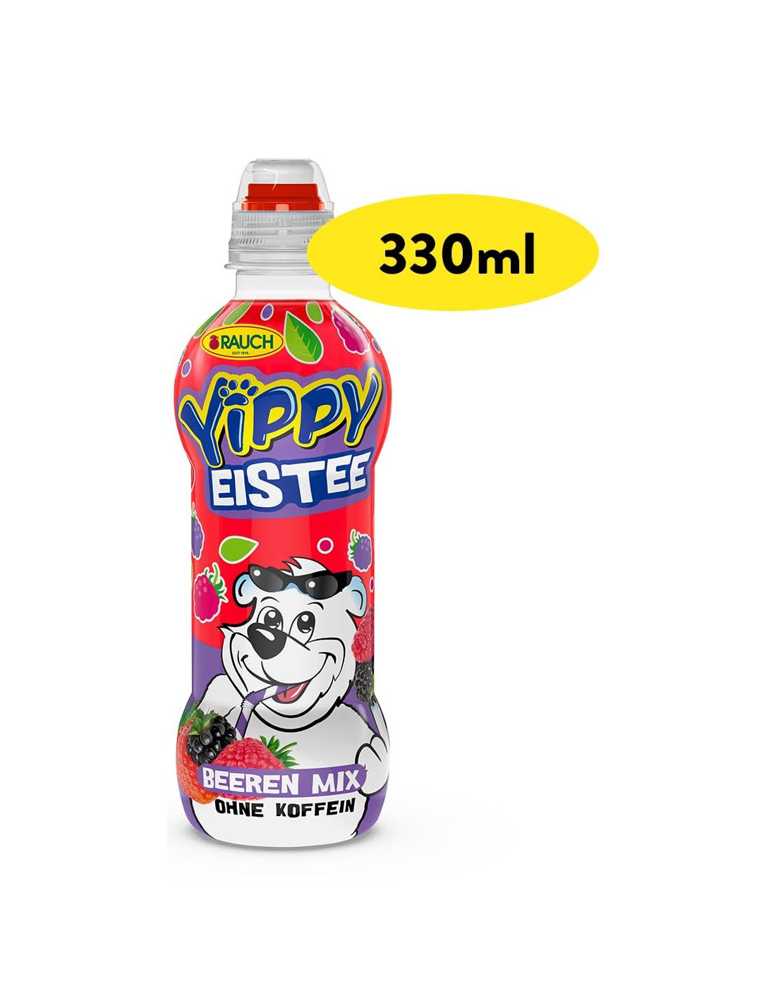 Rauch Yippy Eistee Beeren Mix 6 x 330ml DPG