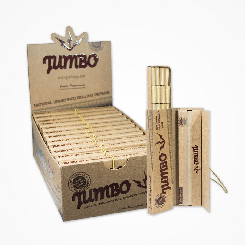 Brown King Size Slim + Prerolled Tips