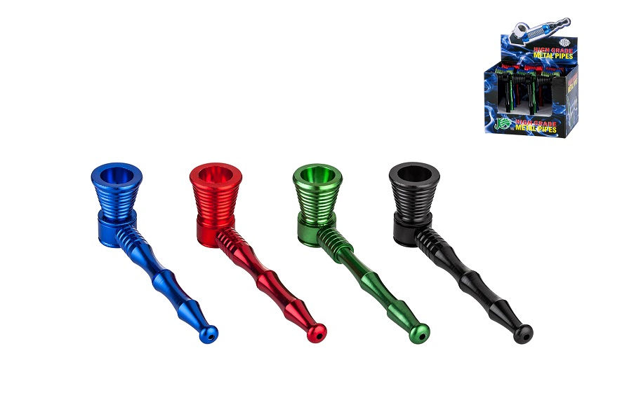 Metallpfeife 4 Farben Alu 11cm
