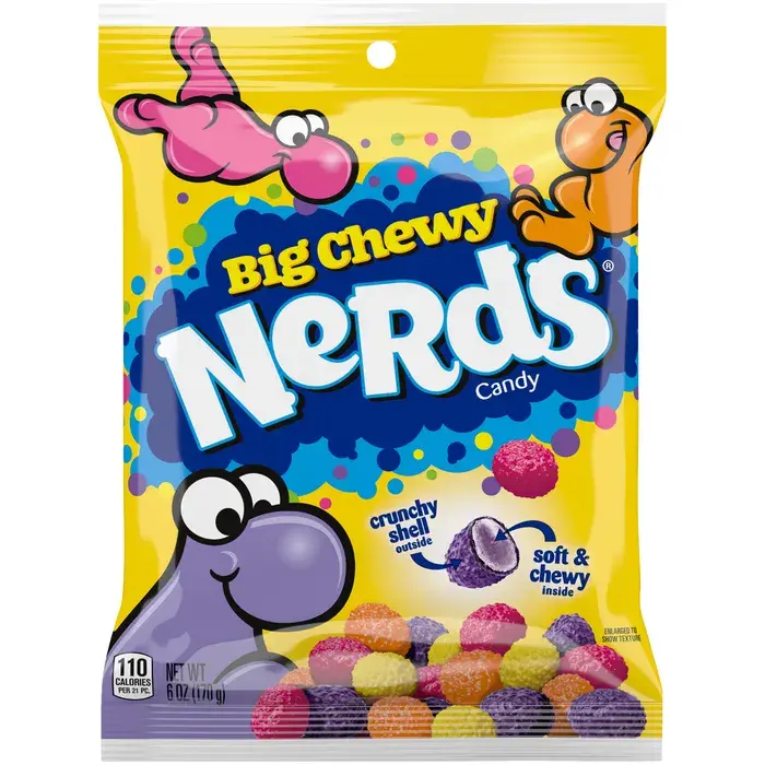 NERDS CHEWY Med Peg 12x6oz (170g) US