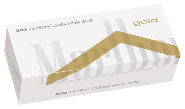 Gold King Size Hülsen (200 Stk.)
