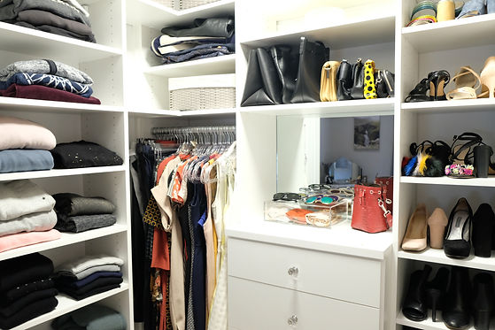 closet organization ideas for shoes