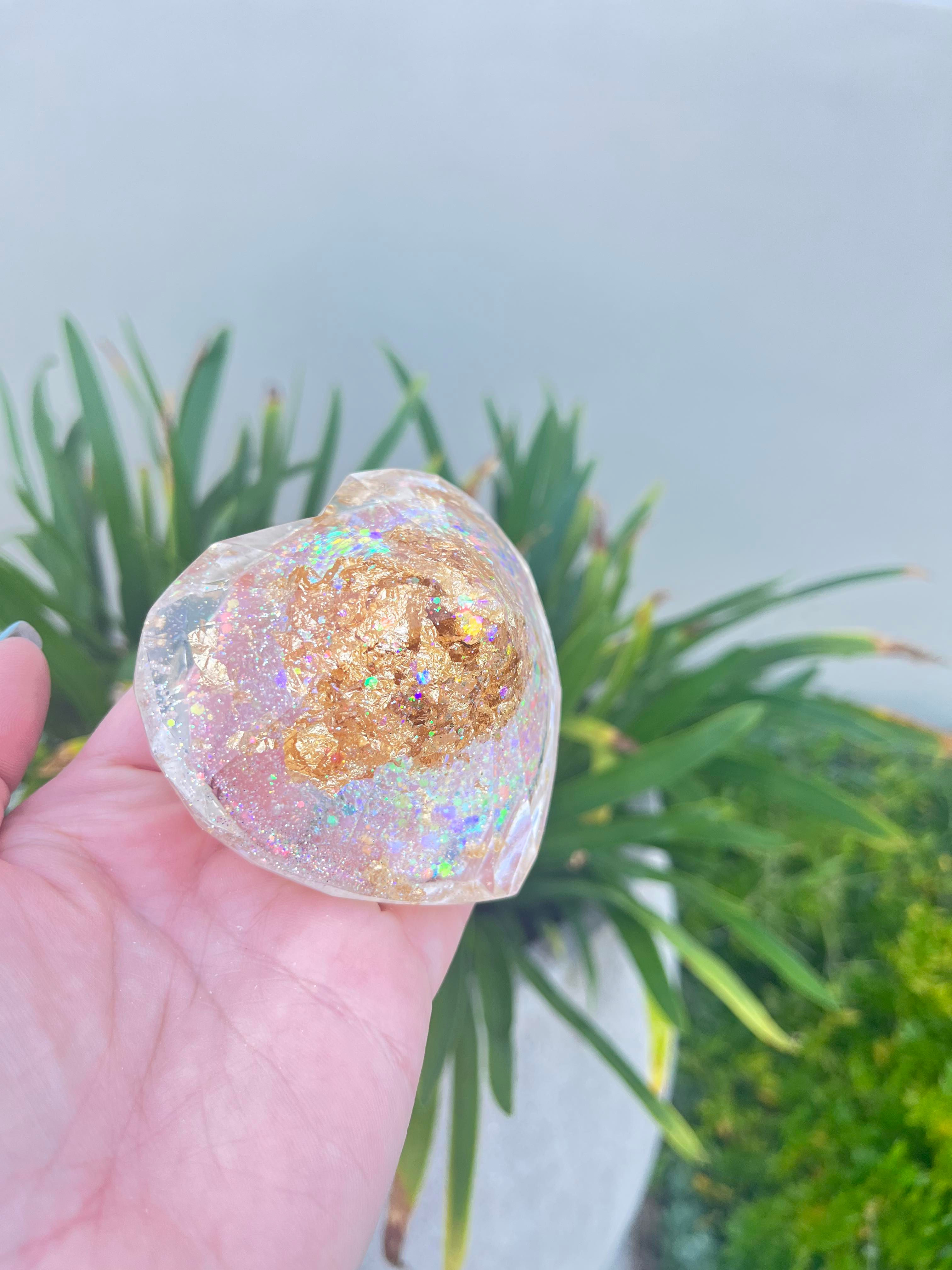 Heart Diamond Paperweight