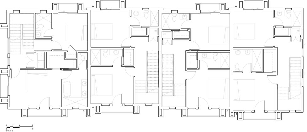 23010-Building South - Townhomes 730 Samuels Ave Fort Worth 12 (v24) (South Building) - Floor Plan - 3rd Floor - Marketing