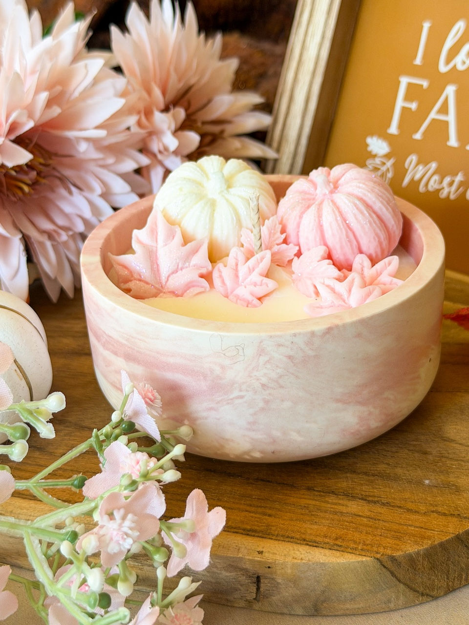 Pink autumn