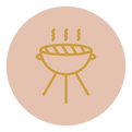 Icon mit Grill