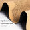 Thumbnail: Natural Eco Cork Yoga Mat 4mm (183x61cm)