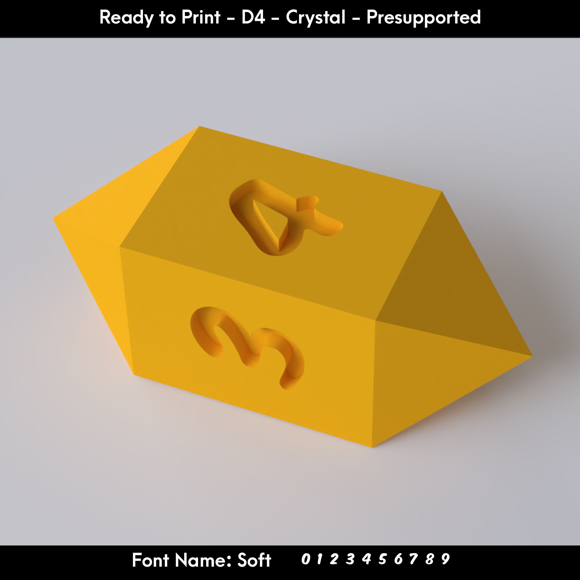 D4 Crystal - Soft Font - Presupported