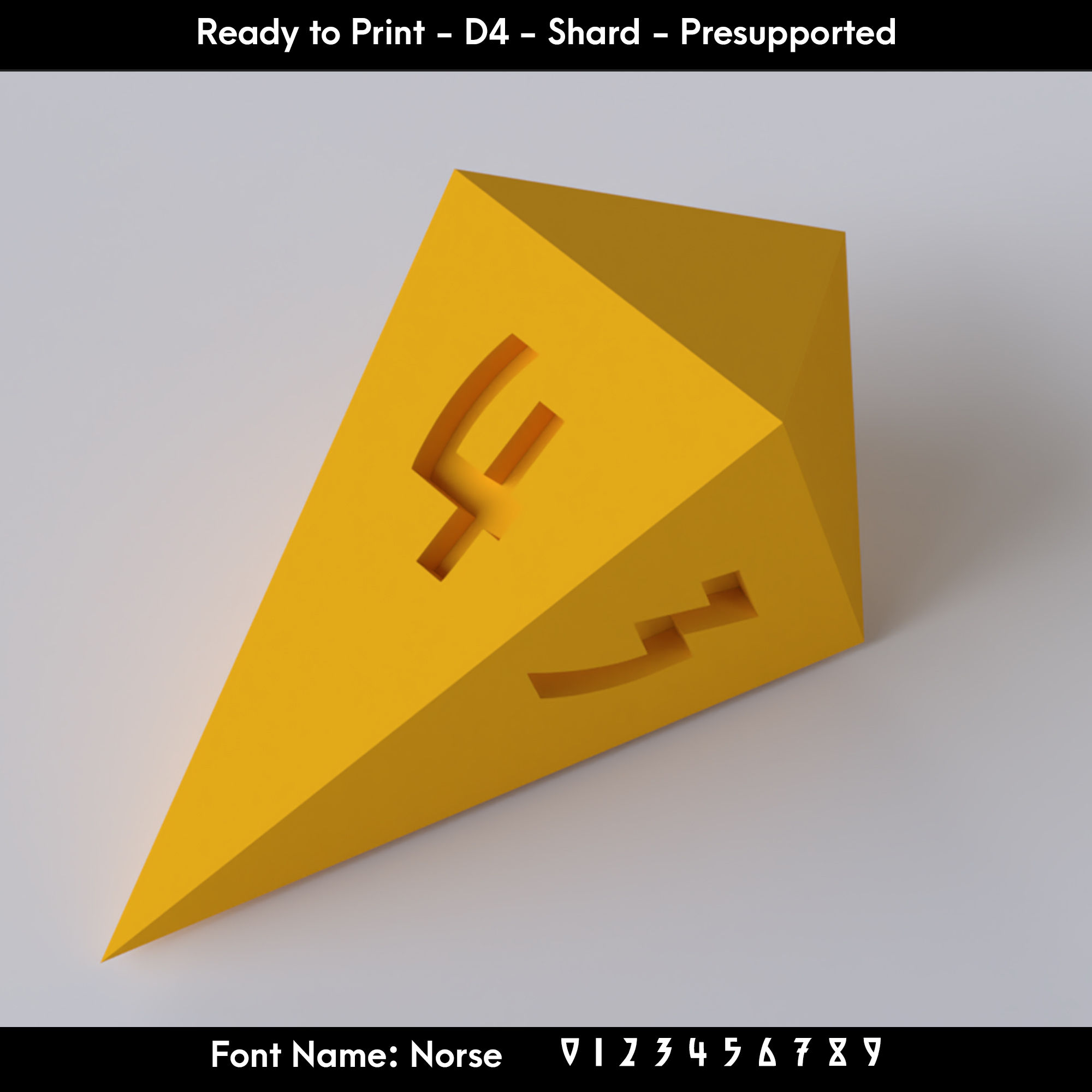 D2 Shard - Norse Font - Presupported