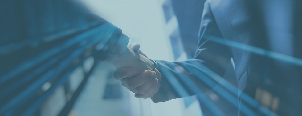 Businessmen making handshake with partner, greeting, dealing, merger and acquisition, busi