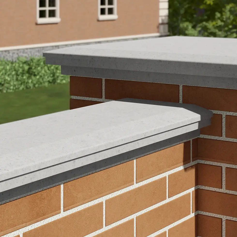 Миниатюра: Кришка "Модерн" — сучасне рішення для огорожі, шириною 360 мм