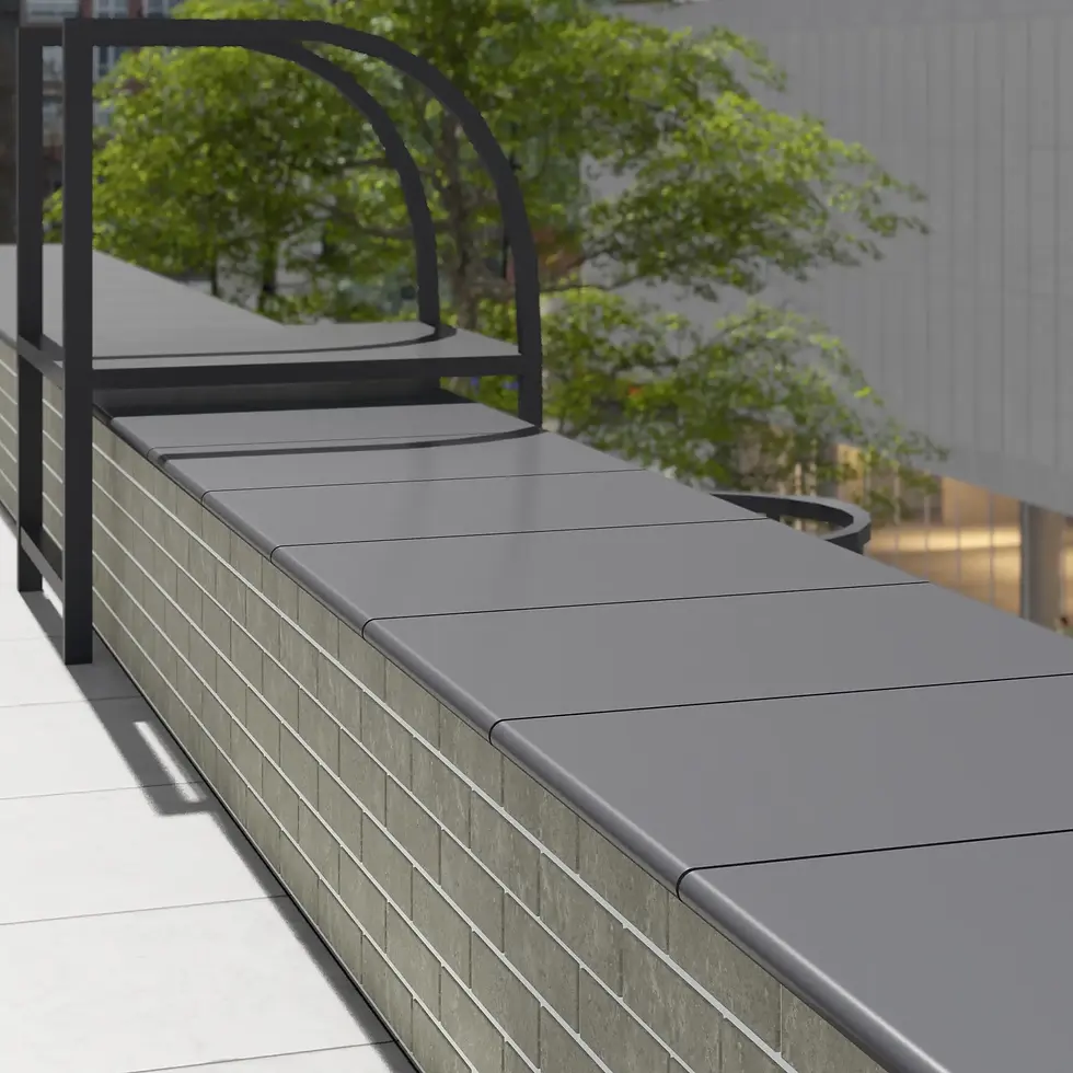 Прев'ю: Накривка парапетна - Копінг - 745 мм