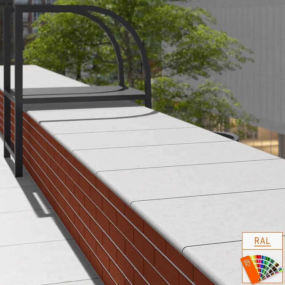 Накривка парапетна - Копінг - 885 мм