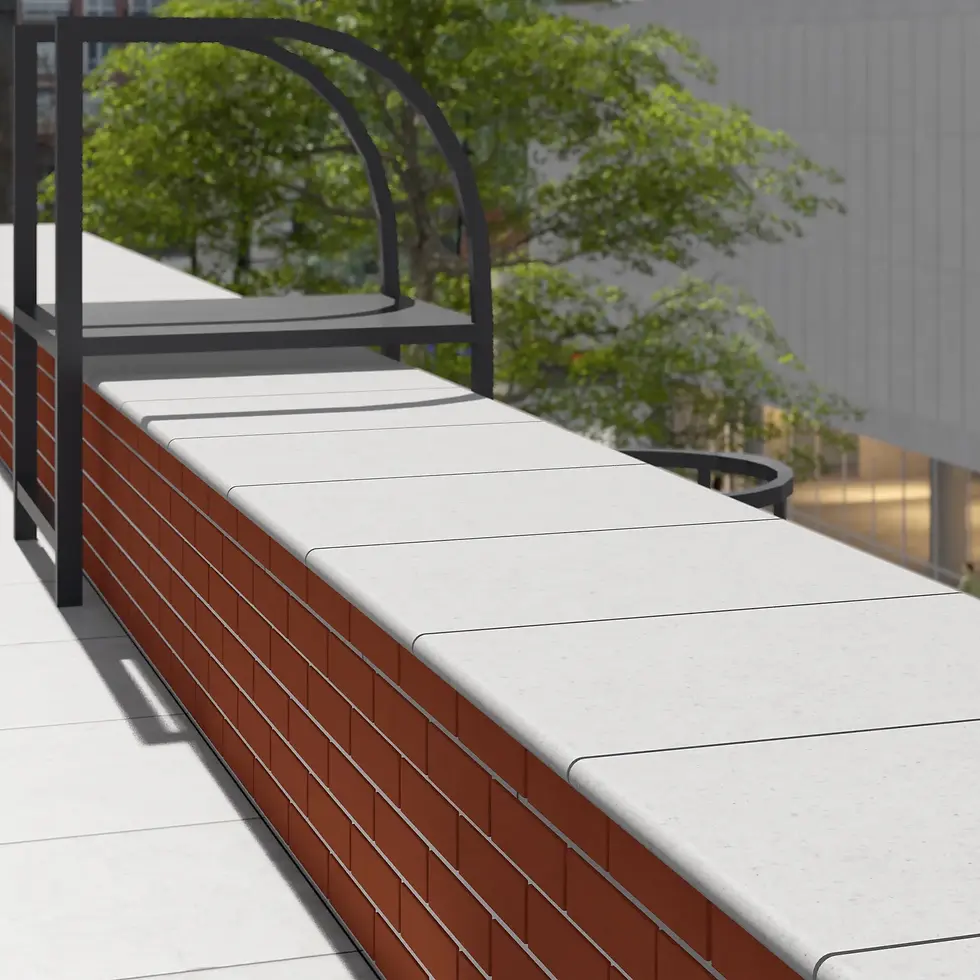 Прев'ю: Накривка парапетна - Копінг - 705 мм