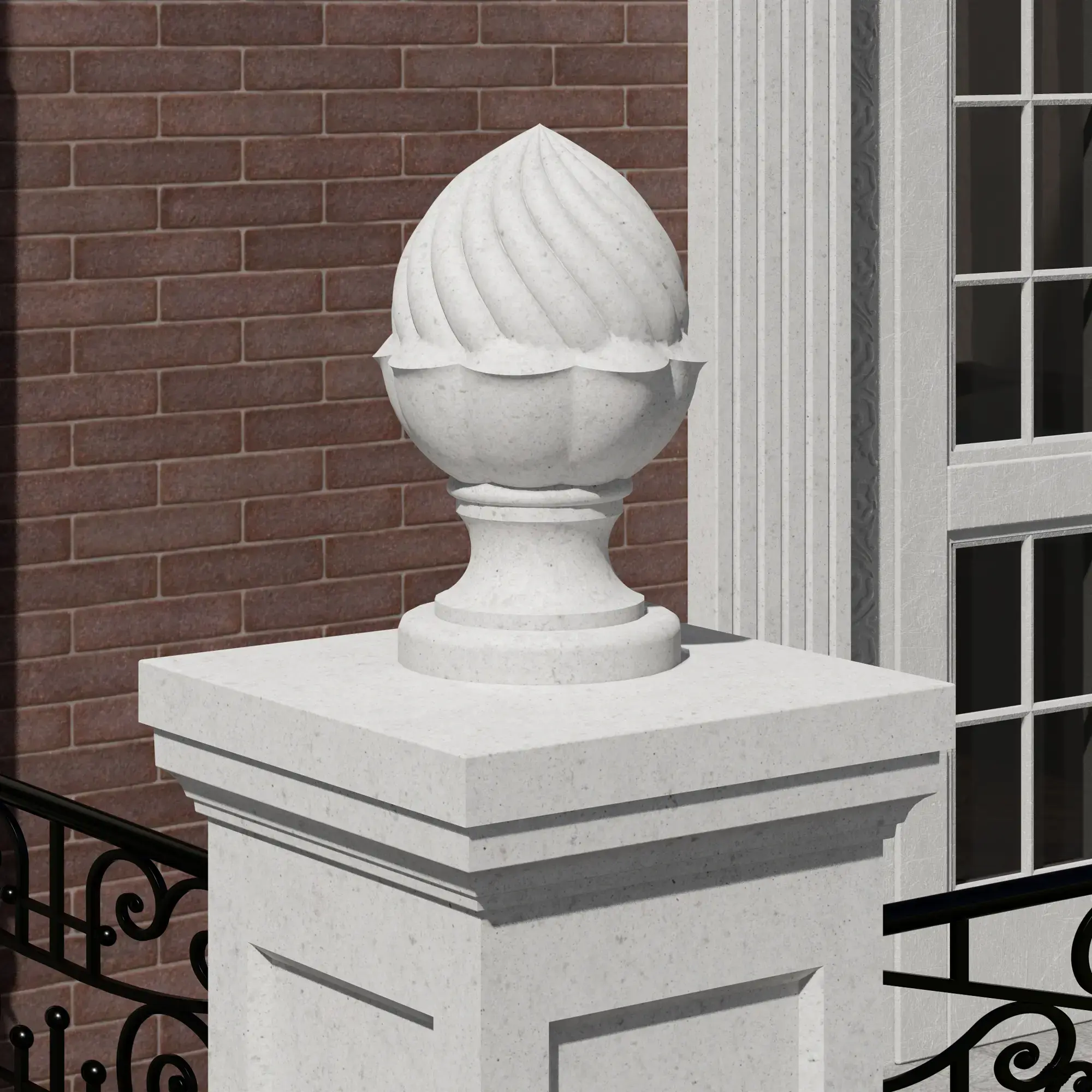 Навершя для стовпа - "Ріжок"