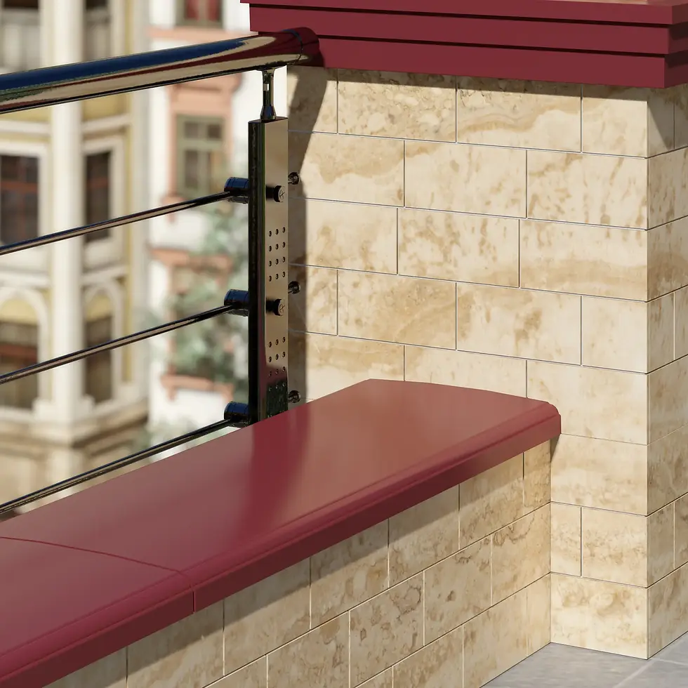 Прев'ю: Накривка парапетна - Аркус - 340 мм