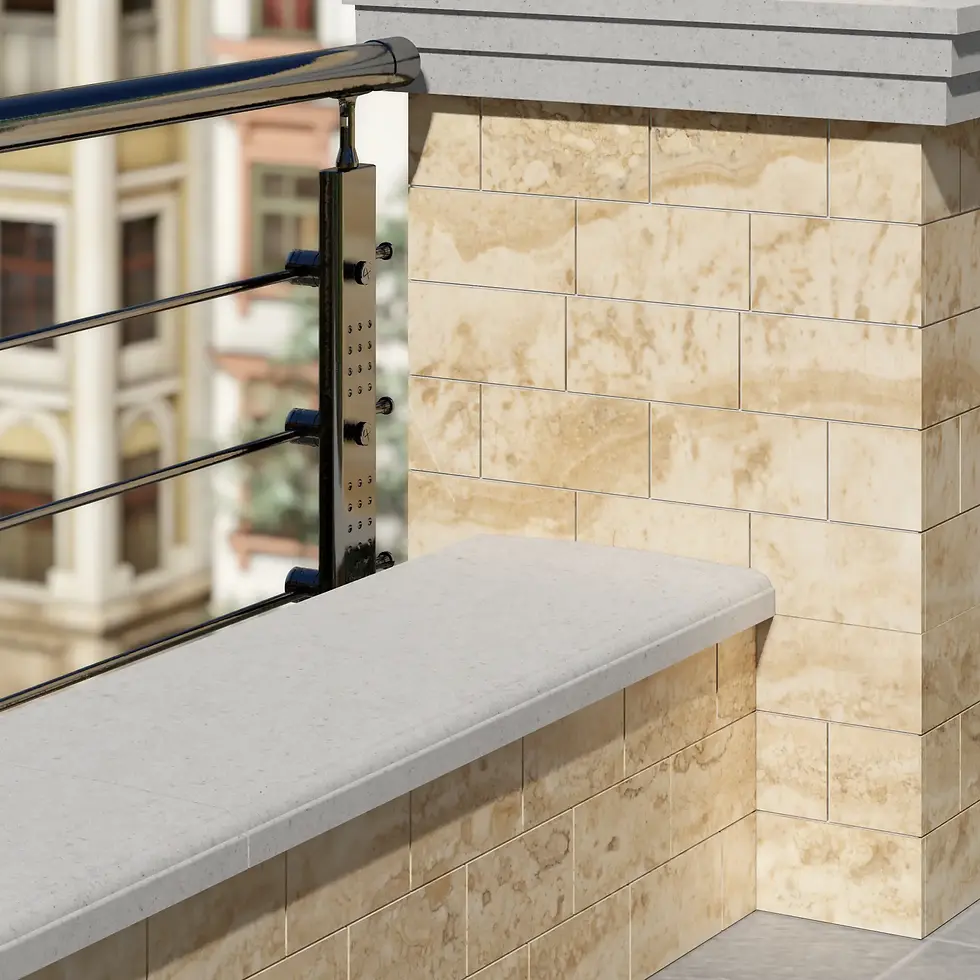 Прев'ю: Накривка парапетна - Аркус - 370 мм