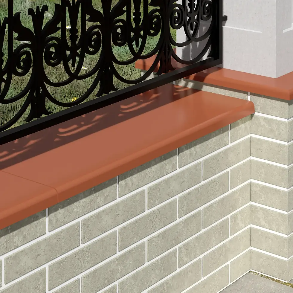 Миниатюра: Кришка бетонна декоративно-захисна, терракотова