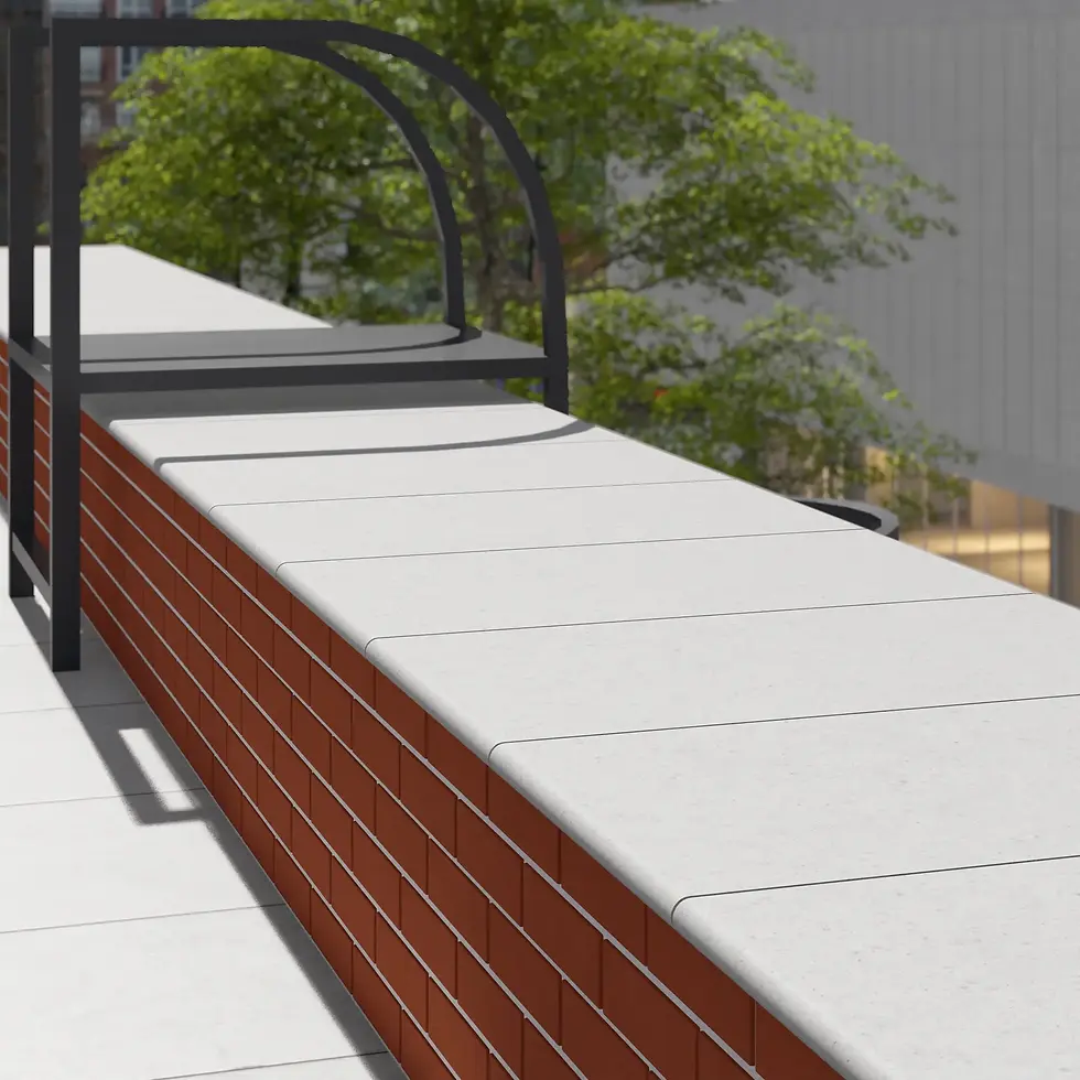 Прев'ю: Накривка парапетна - Копінг - 855 мм