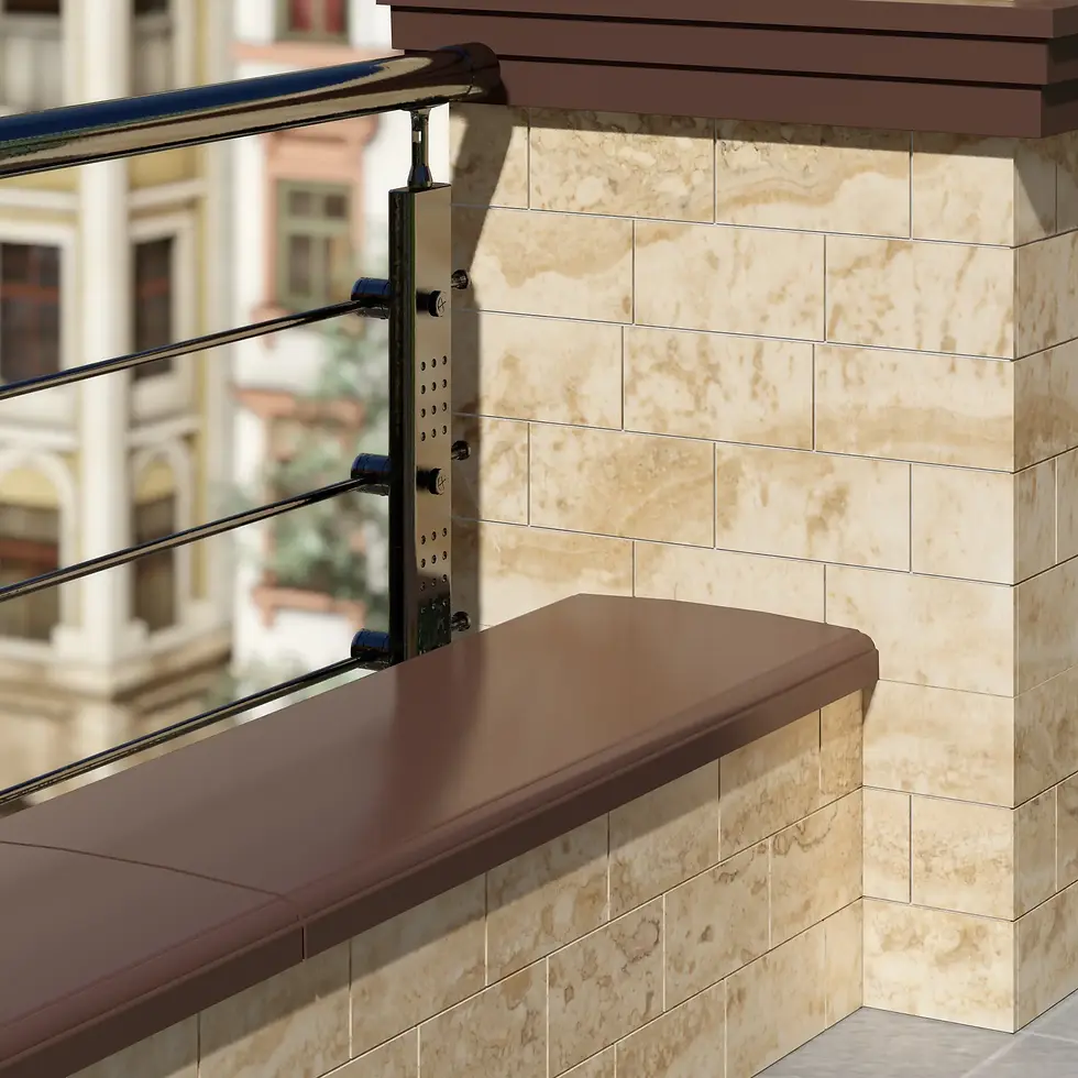 Прев'ю: Накривка парапетна - Аркус - 340 мм