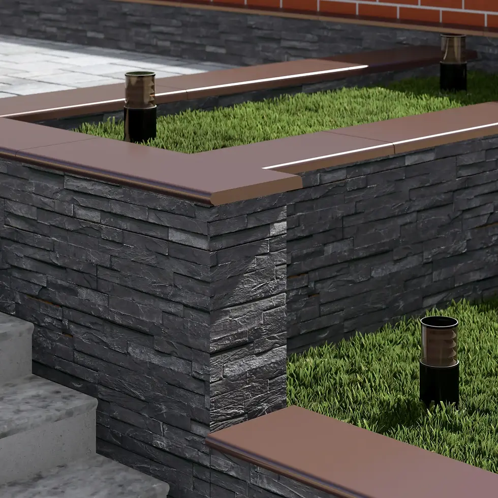 Миниатюра: Накривка парапетна - Копінг - 335 мм