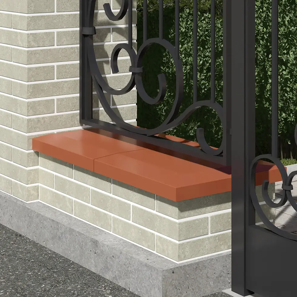 Прев'ю: Накривка парапетна - Табула - 530 мм