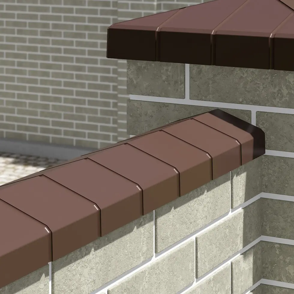 Прев'ю: Бетонна кришка з водовідведенням, коричнева