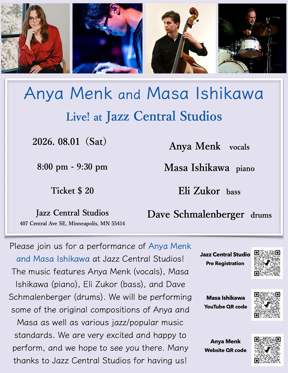 Anya Menk & Masa Ishikawa