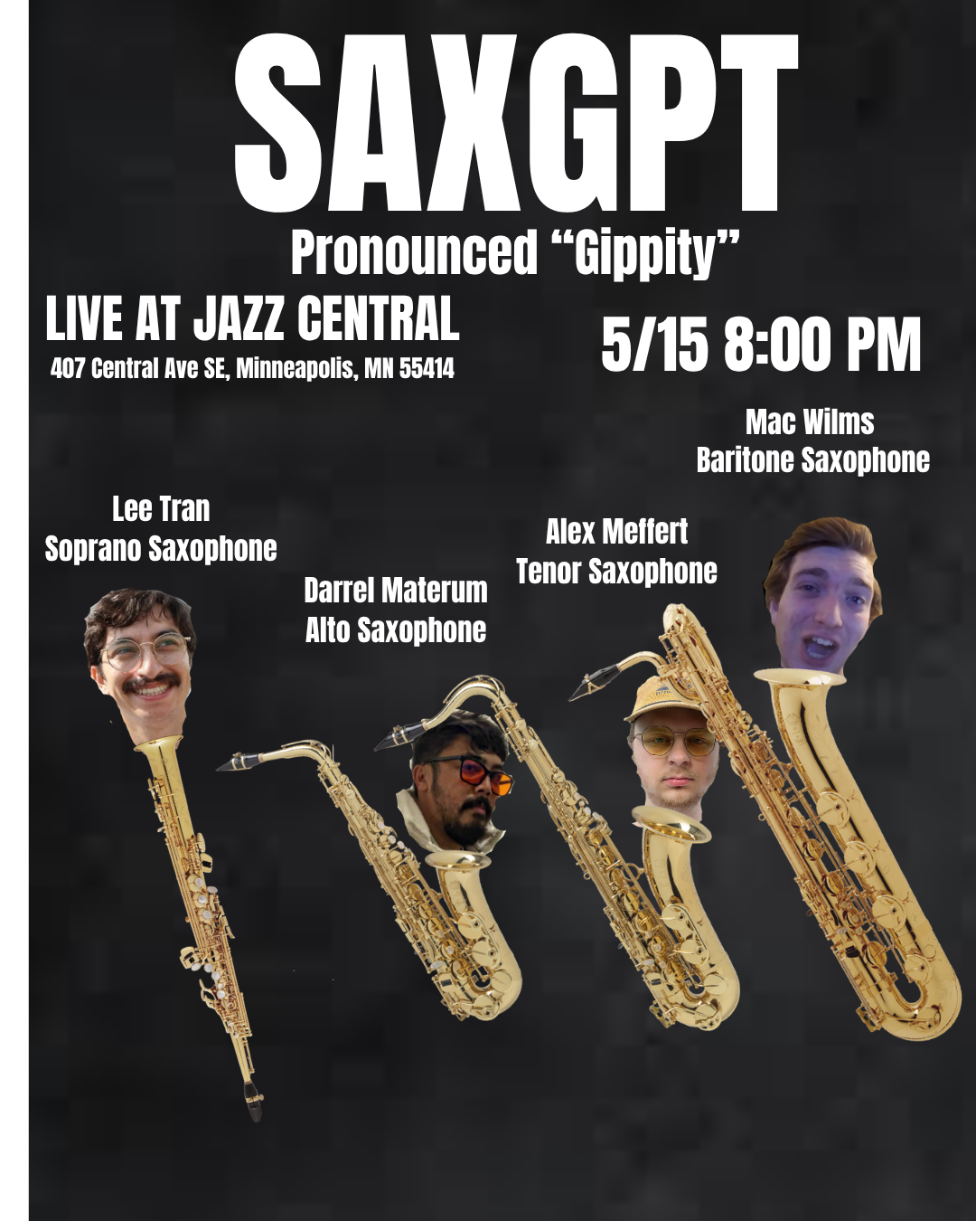 SAXGPT | Jazz Central Studios