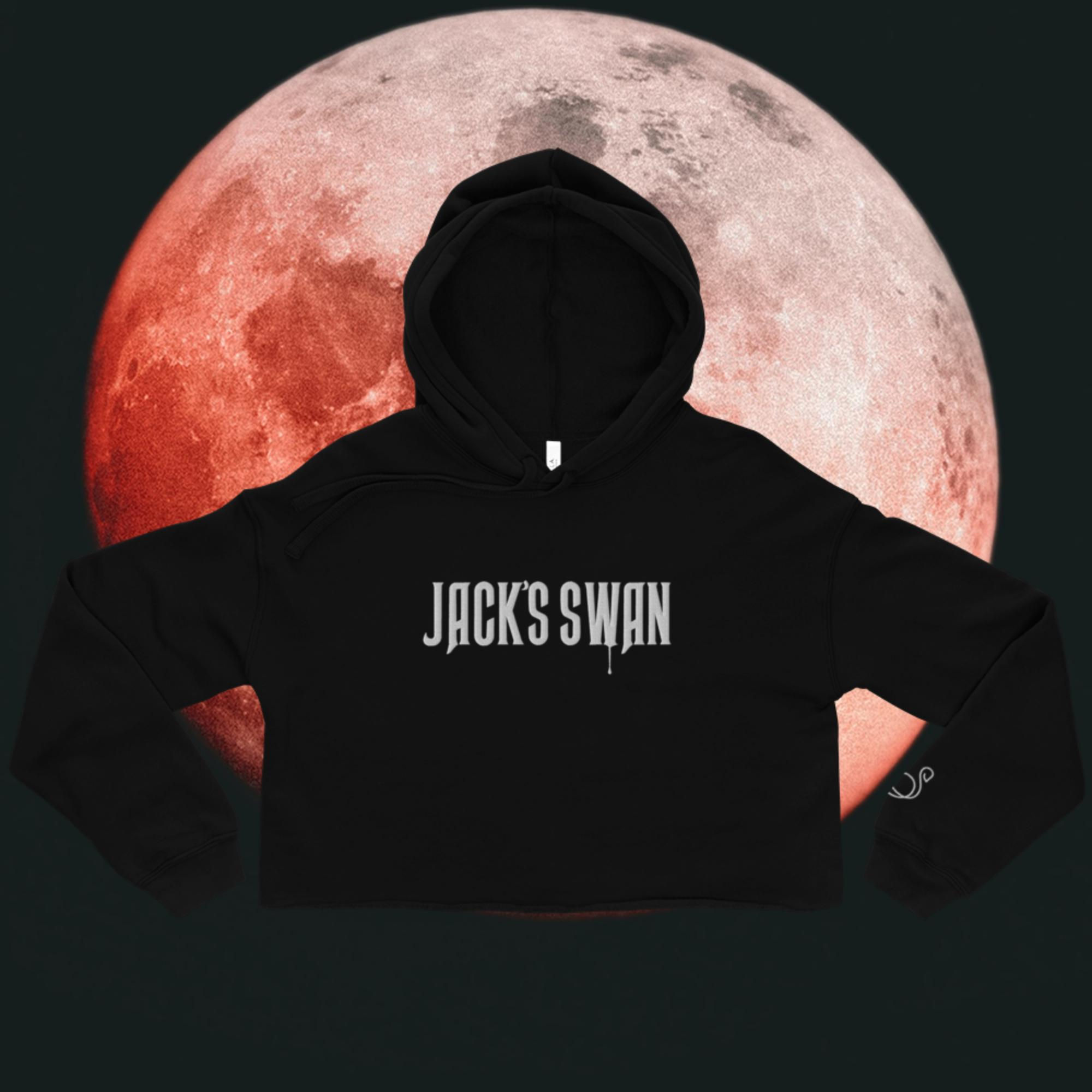 Jack's Swan Crop Hoodie