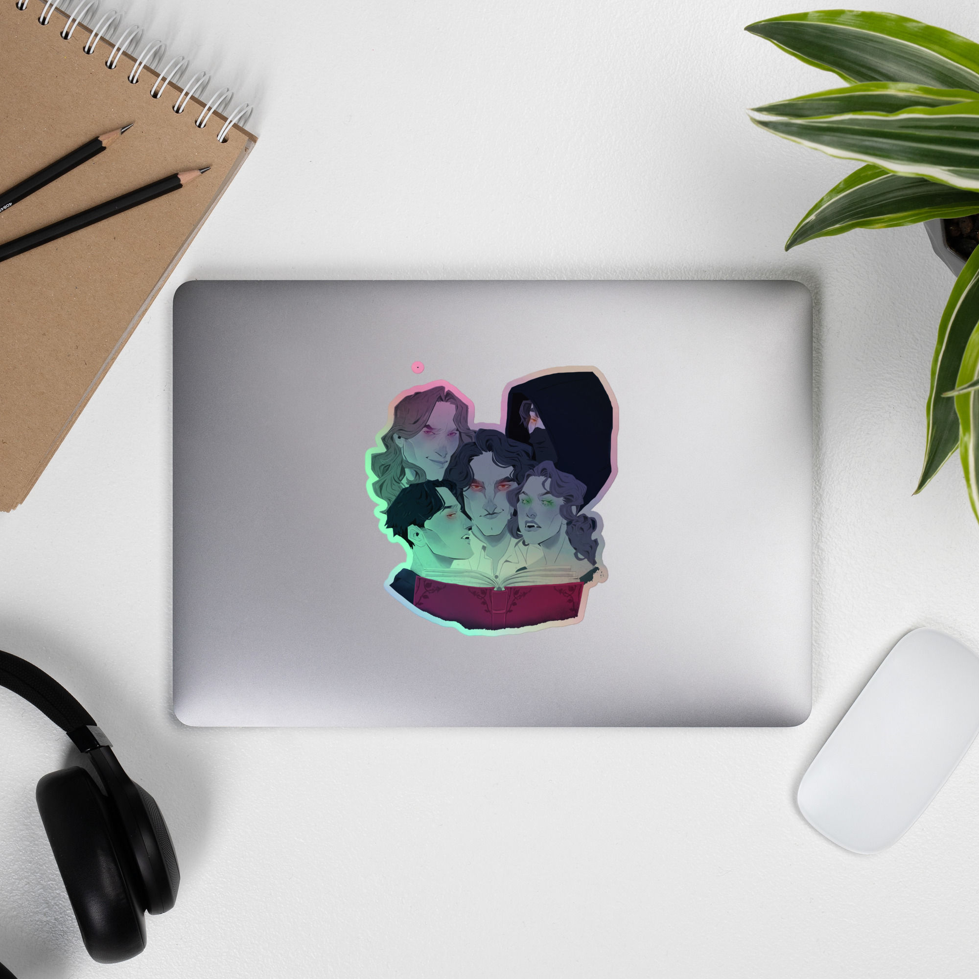 "Jack Townson Illustrated" Holographic stickers