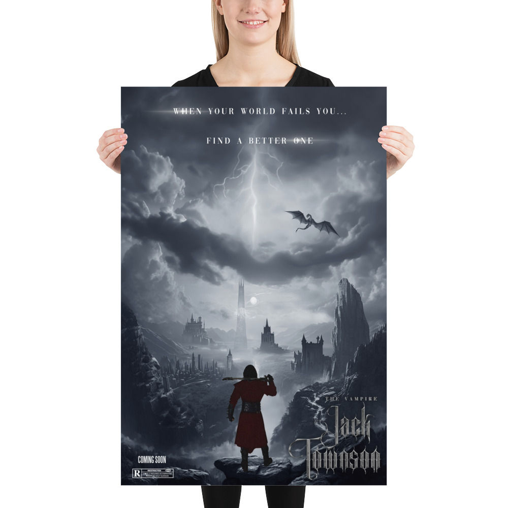 The Vampire Jack Townson Poster - Draconia