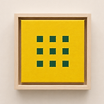 Manhattan, geometric artwork by Laura Johnson from the There Is A Box exhibition