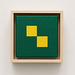 Catty Corner, geometric artwork by Laura Johnson from the There Is A Box exhibition