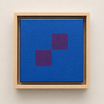 Kitty Corner, geometric artwork by Laura Johnson from the There Is A Box exhibition